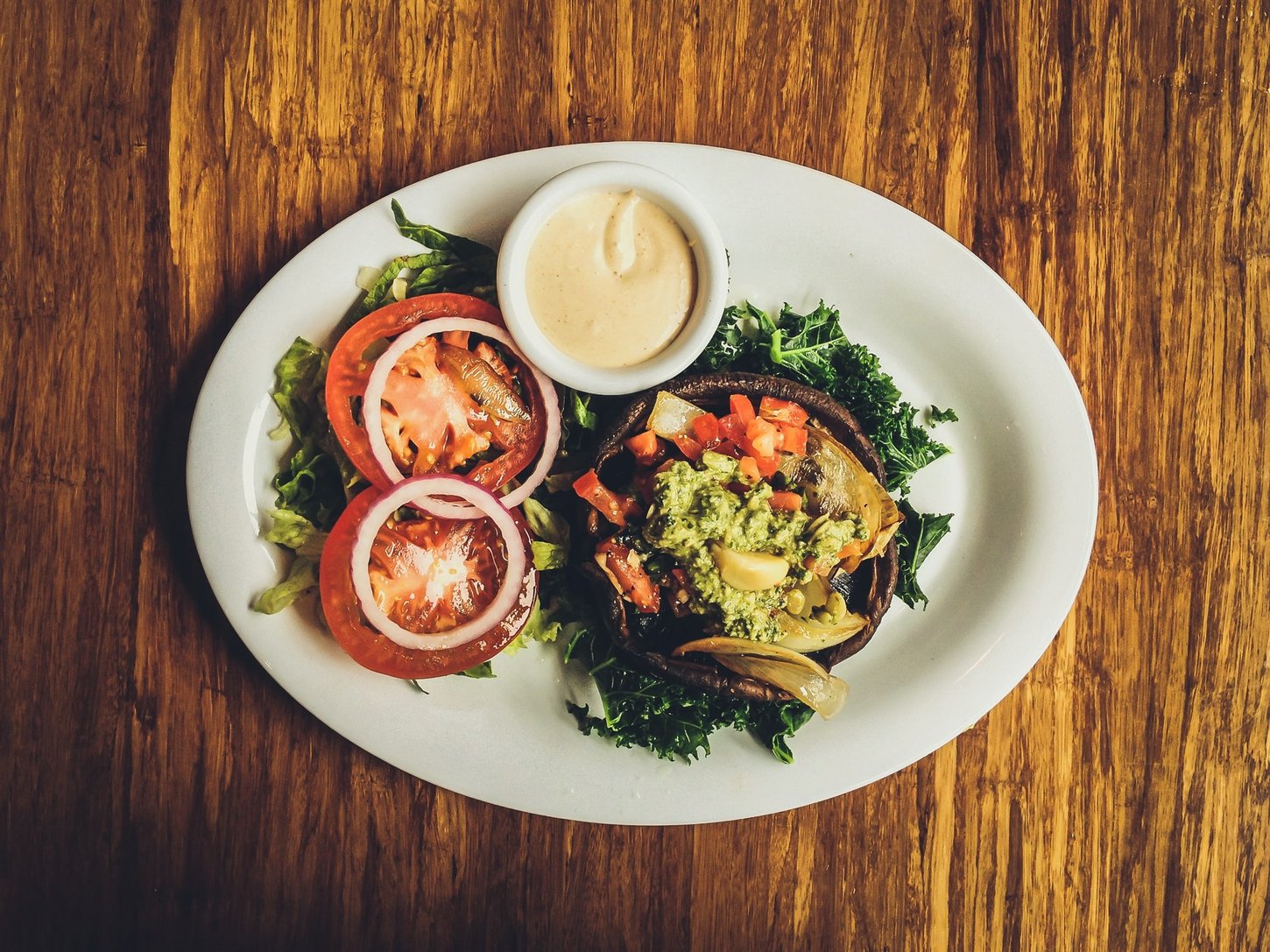 Vegan dish in Iceland.