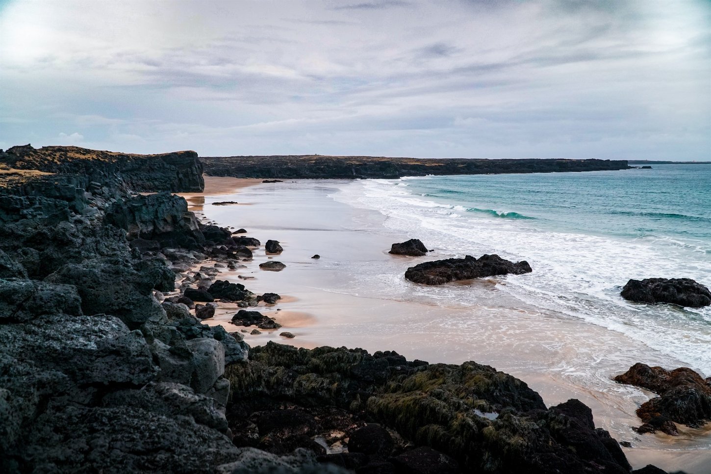 A beach on the Snæfellsnes Peninsula in Iceland