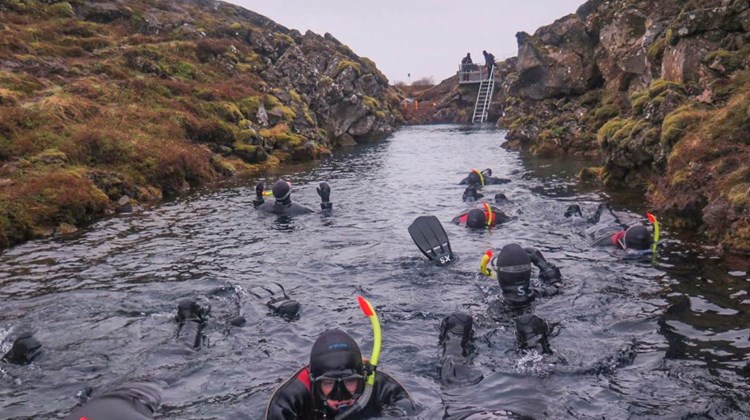 Scuba Diving and Snorkelling in Iceland