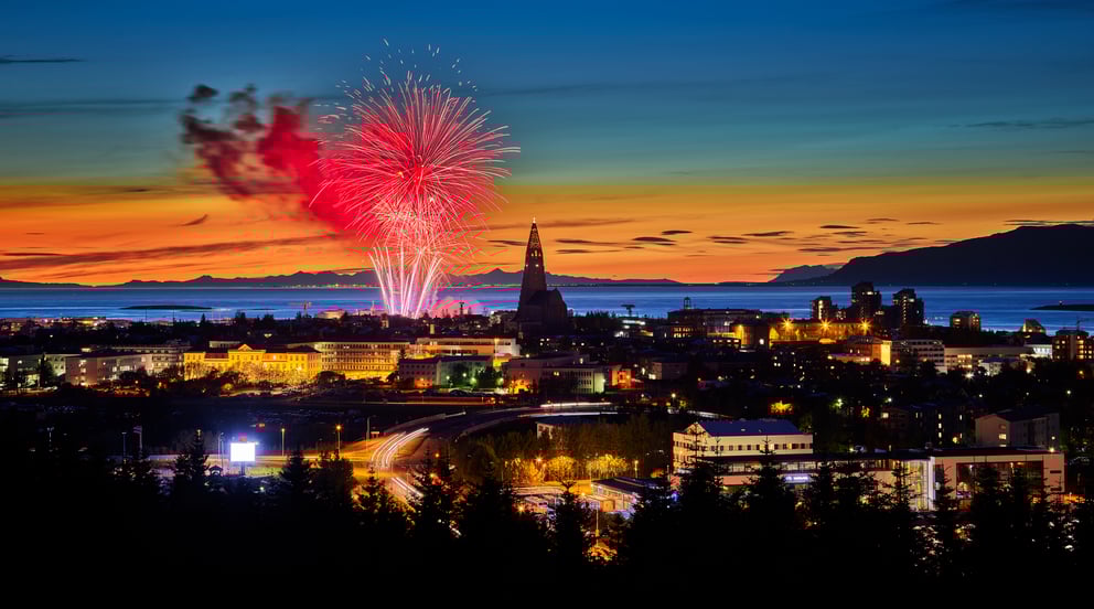 Culture Night in Reykjavik.