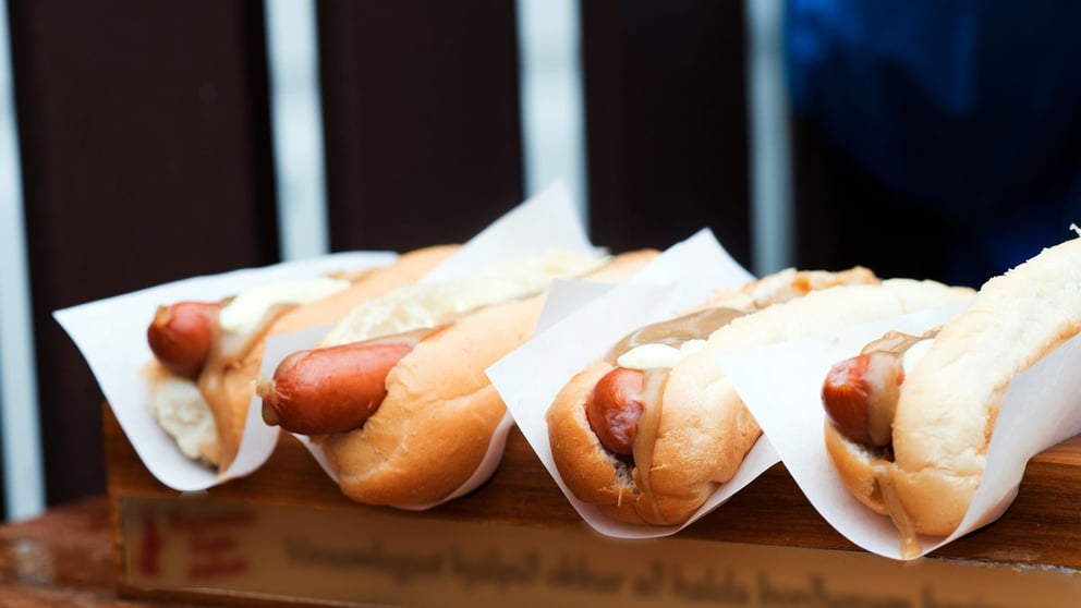 Icelandic hot dogs.