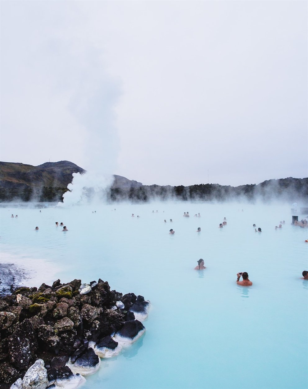 The blue lagoon.