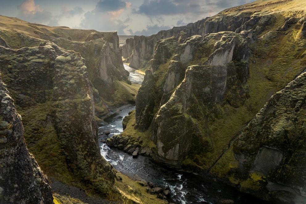 Fjaðrárgljúfur Canyon is a fantastic canyon located in the southeast part of Iceland close to the ring road near to Kirkjubæjarklaustur