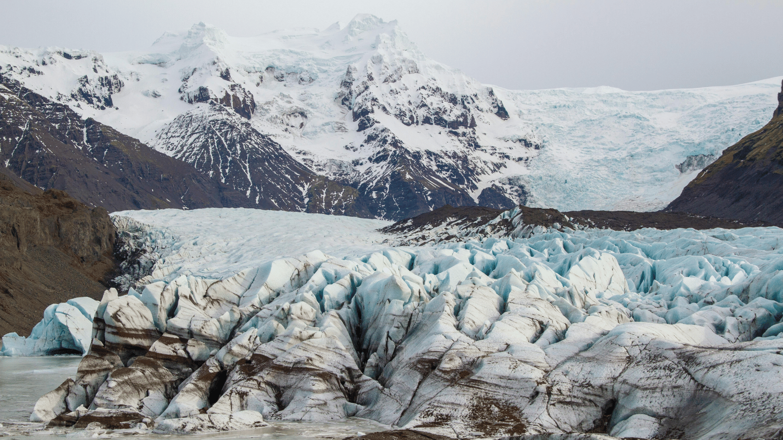 Vatnajökull Glacier in Iceland.