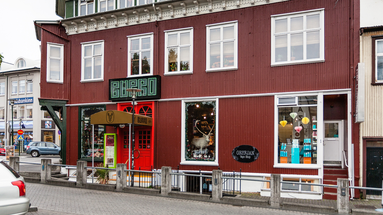 Shop in the center of Reykjavík.